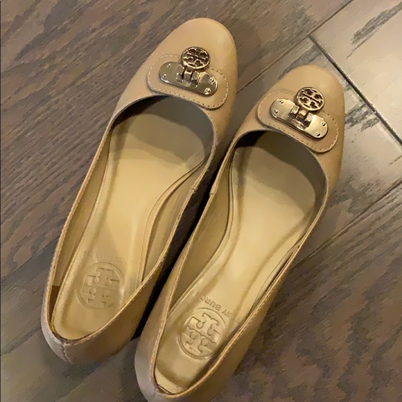 Tory Burch Shoes - Tory Burch nude work 2” heels, closed toed